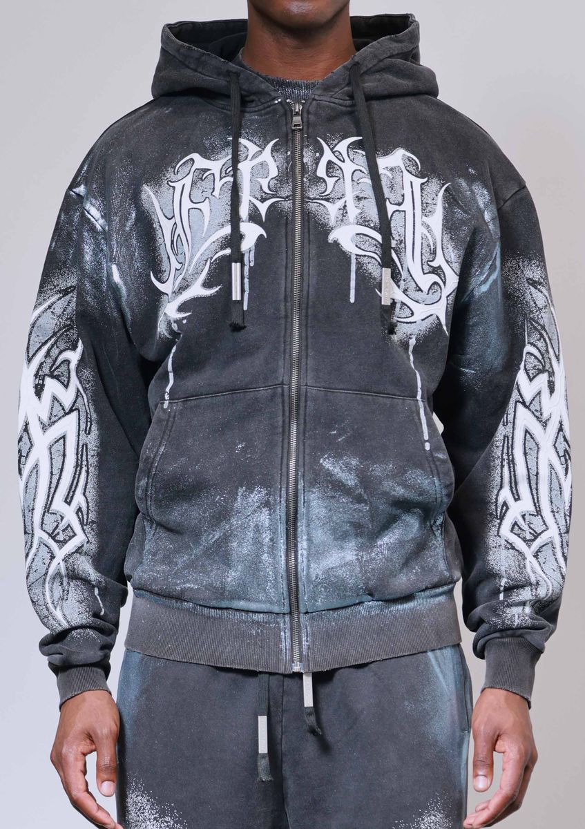 First Row Y2K Tribal Jogger Set