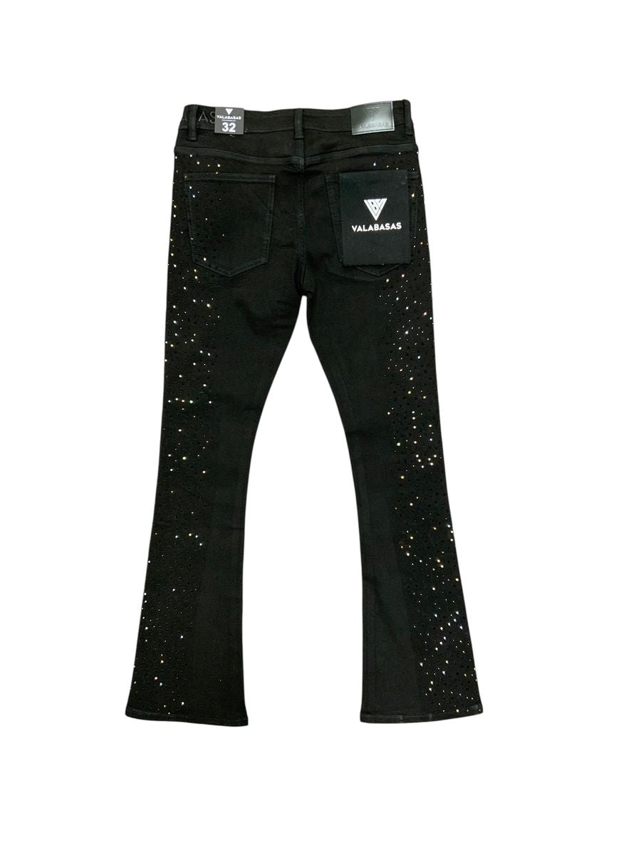 VALABASAS DENIM "SHINE" STACKED DENIM