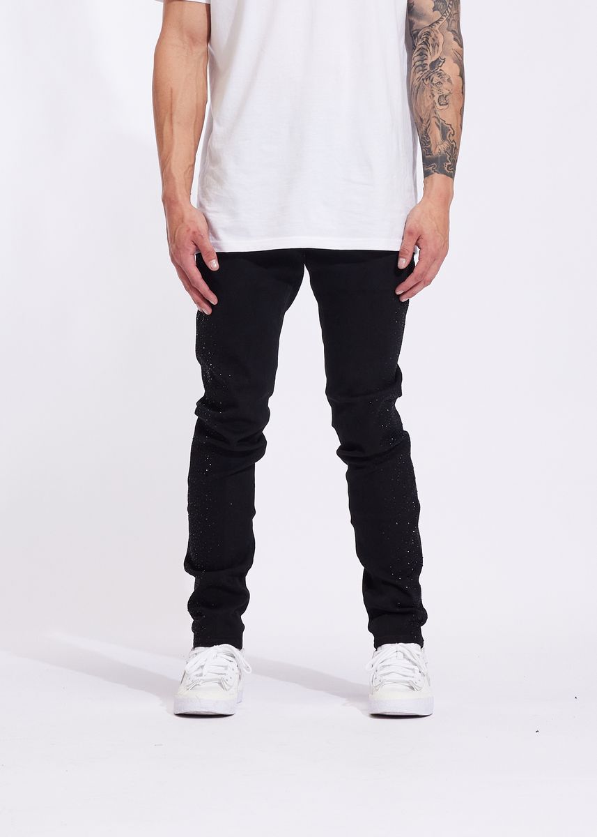 Embellish Frost Denim (Black)