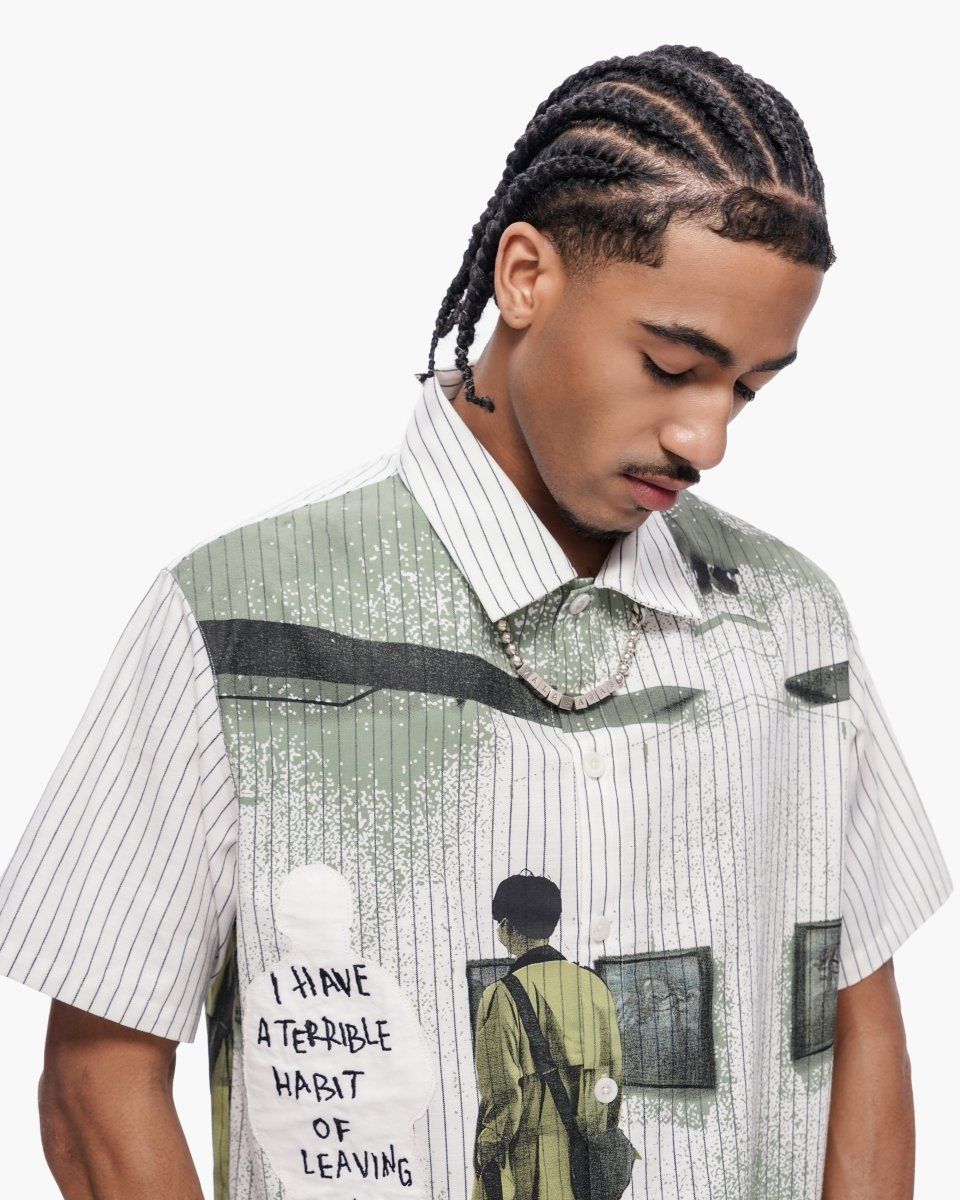 Valabasas Leave Town Pin-Striped BD