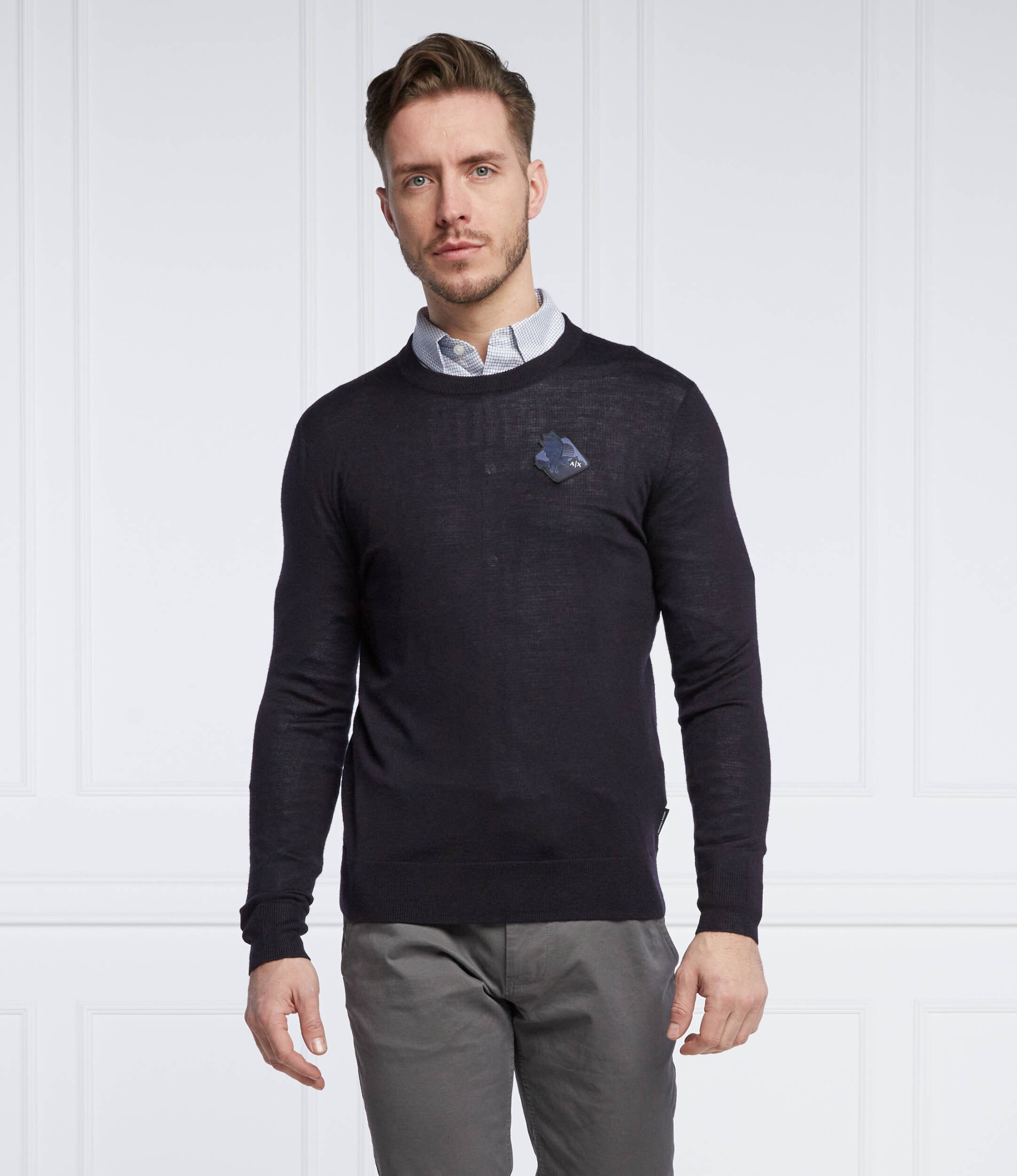 Armani exchange Navy sweatshirts