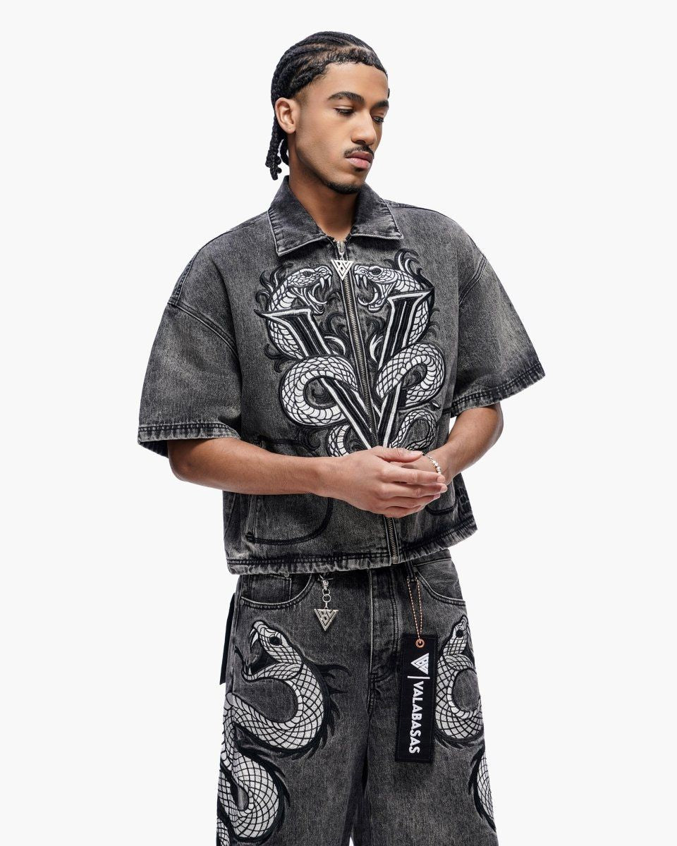 Valabasas Frostscale Denim Short Sleeve