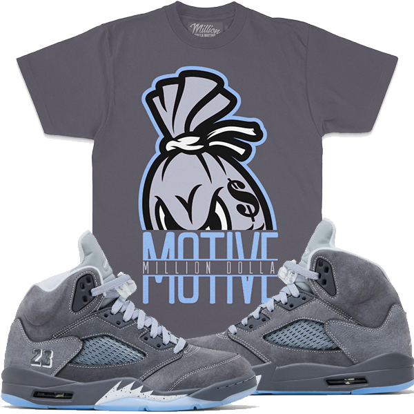 Million dollar Motive in the Bag - Dark Grey T-shirt