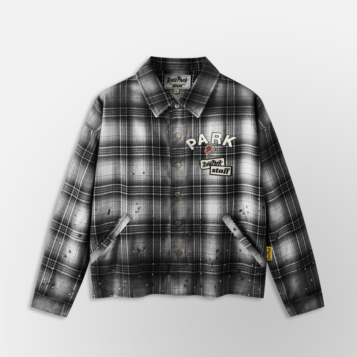 Hyde Park Park Goods Flannel LS Shirt -black