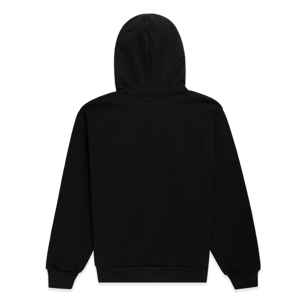 Sp5der OG Web Studded Zip Hoodie Black
