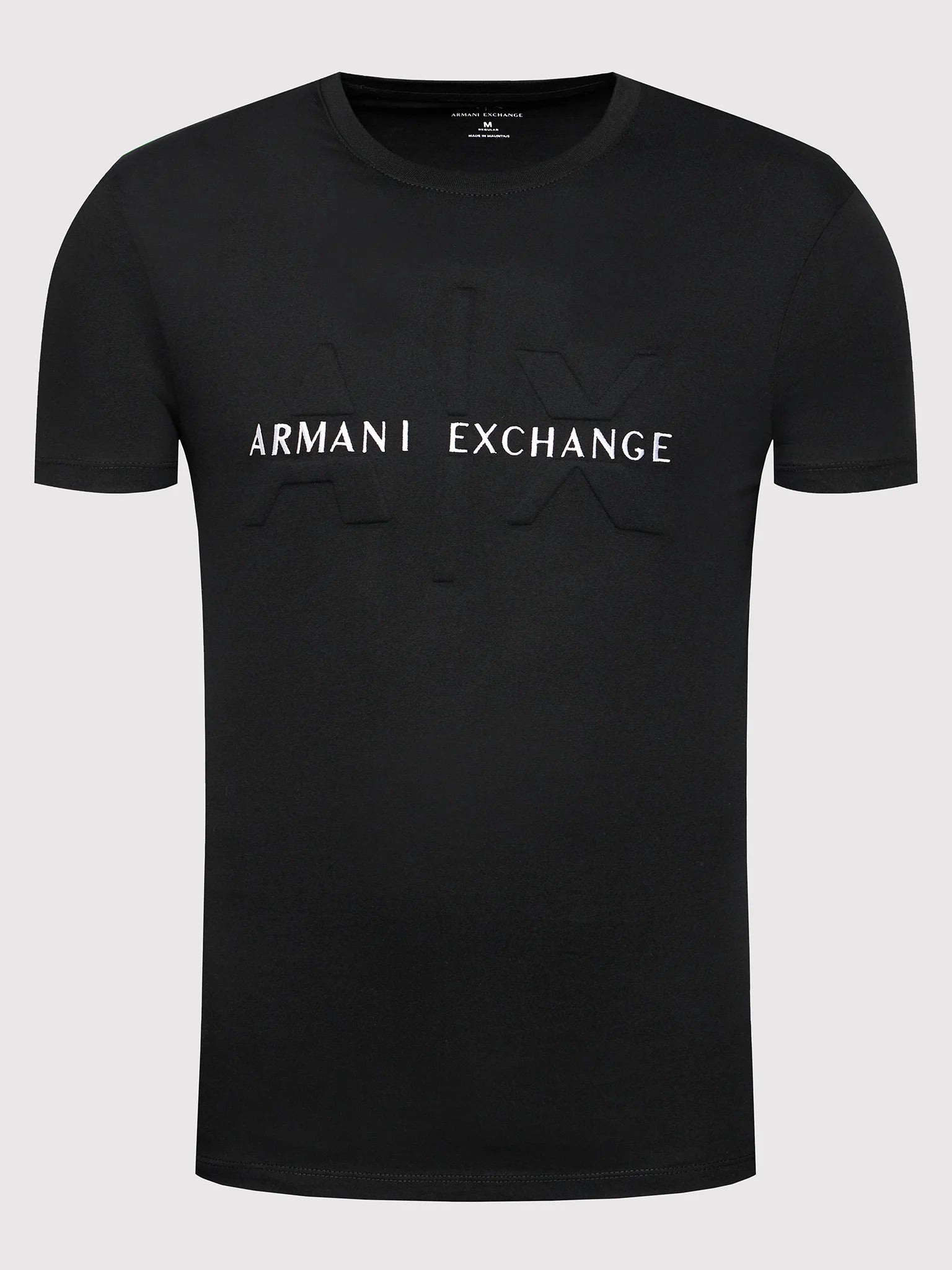 Armani Exchange Regular Black 3D Tshirt
