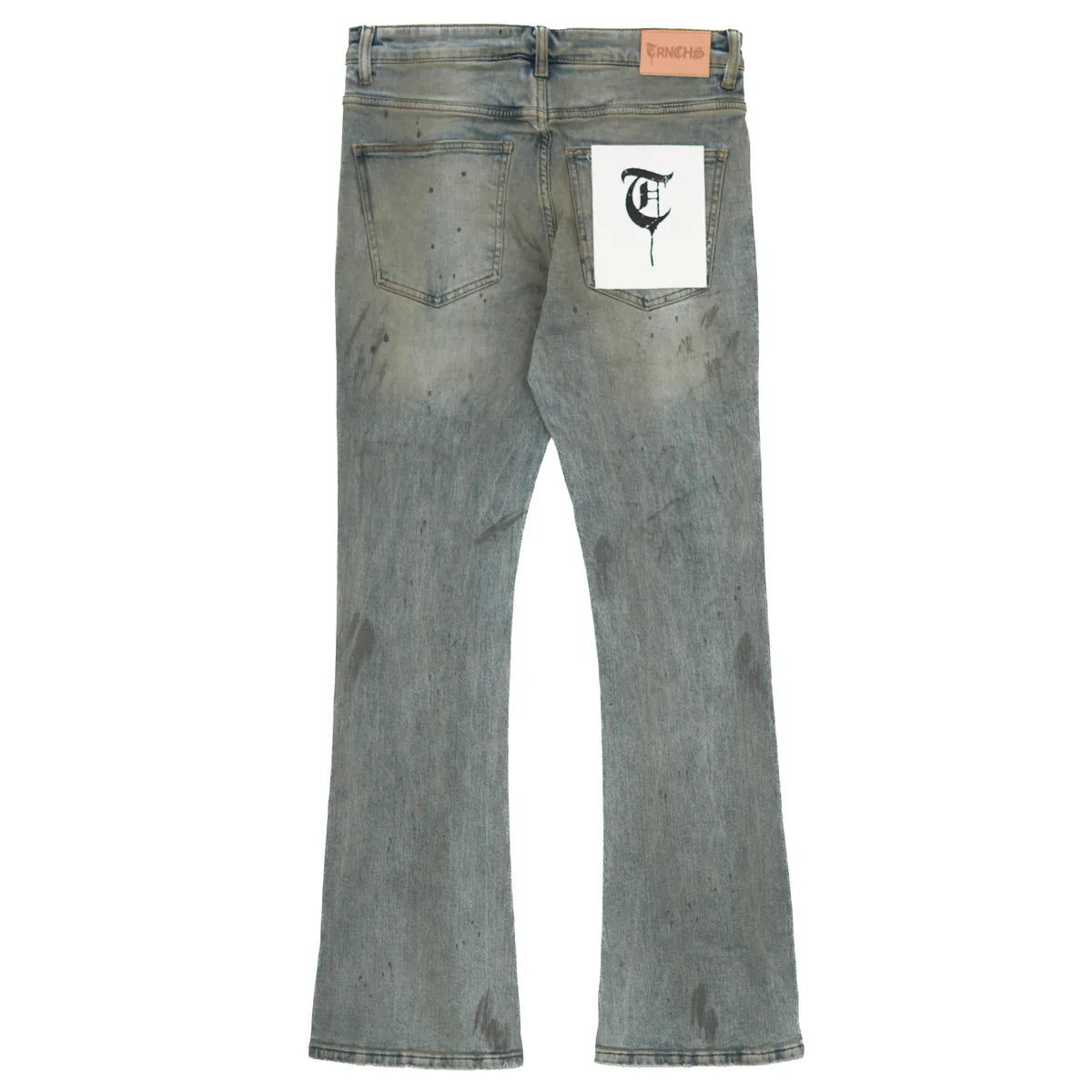 Trench’s
"ASHES" LIGHT BLUE WASH DENIM