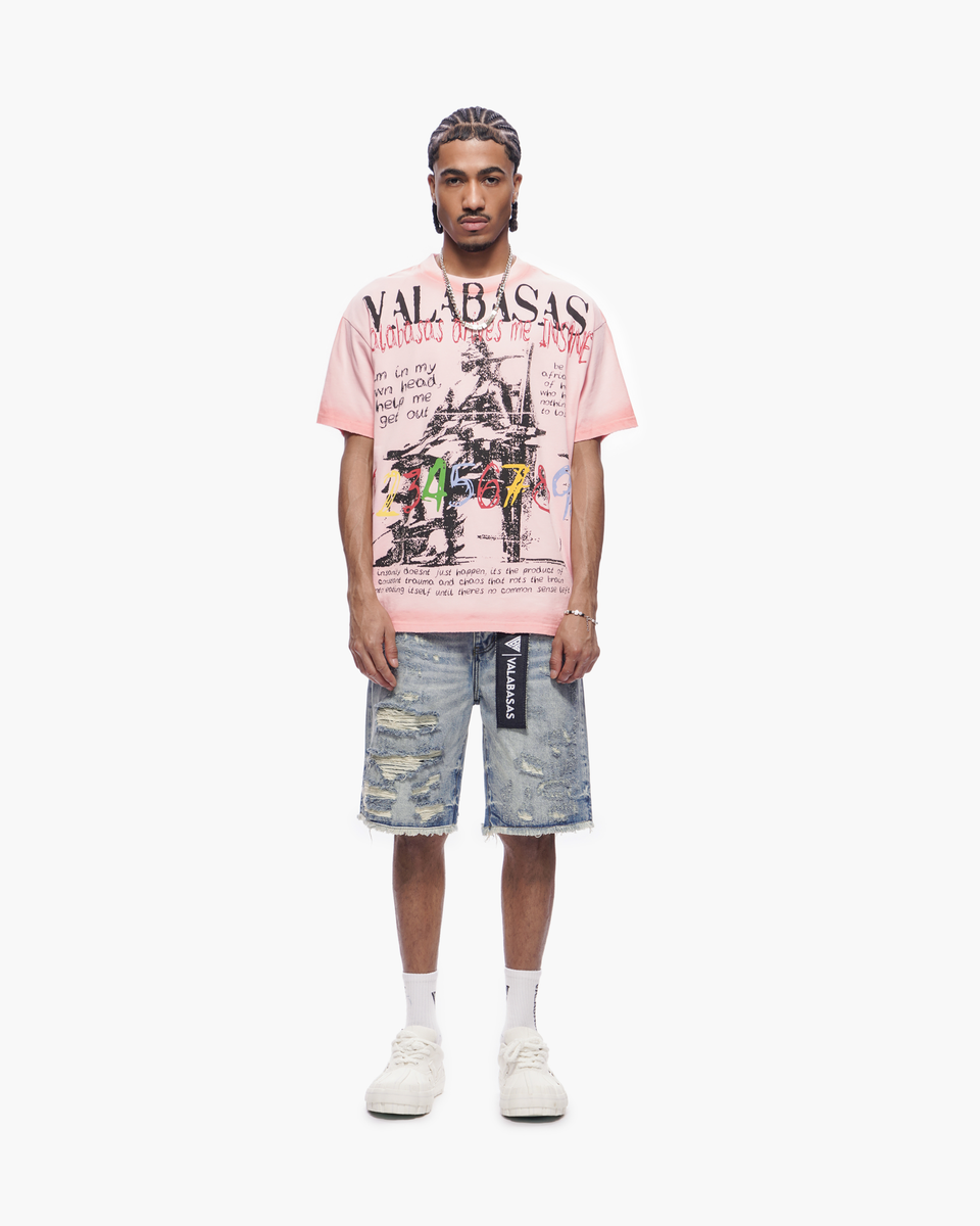 Valabasas CLIPPED" DENIM SHORTS (VL