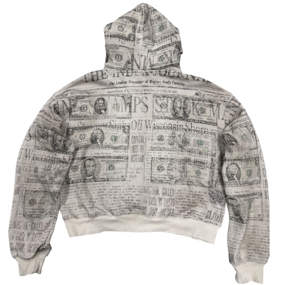 Prestige Paper Trial Hoodie gray hoodie