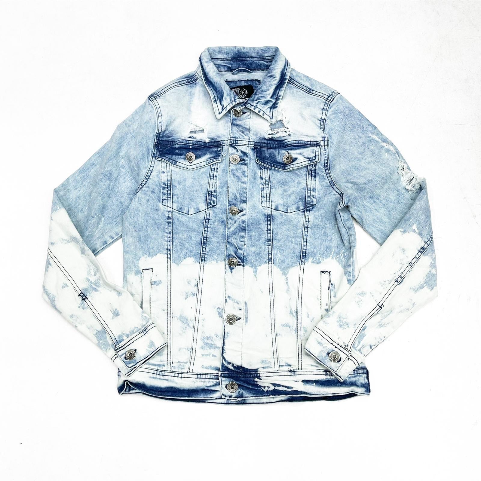 Black pike (blue washed Denim jacket)