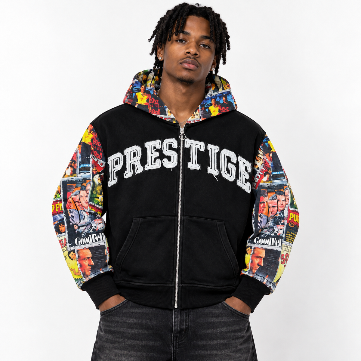 Prestige Cinema Hoodie Black