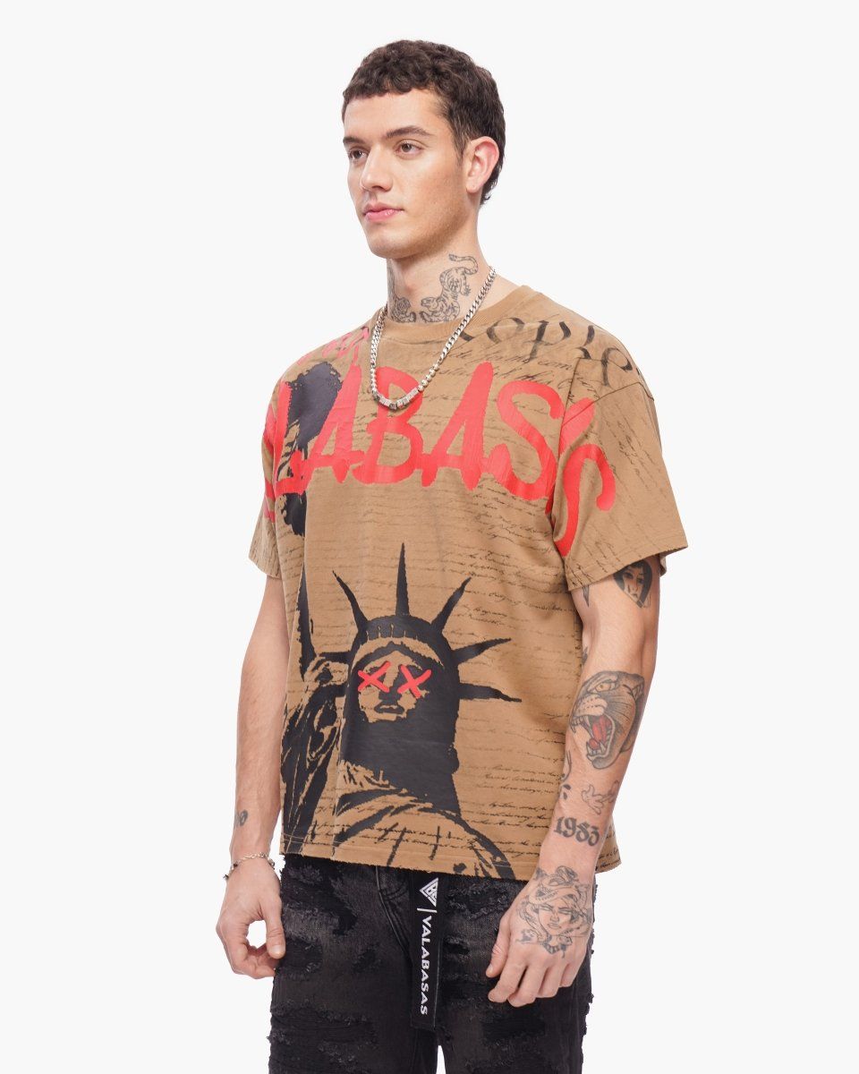 Valabasas Freedom Tee Khaki