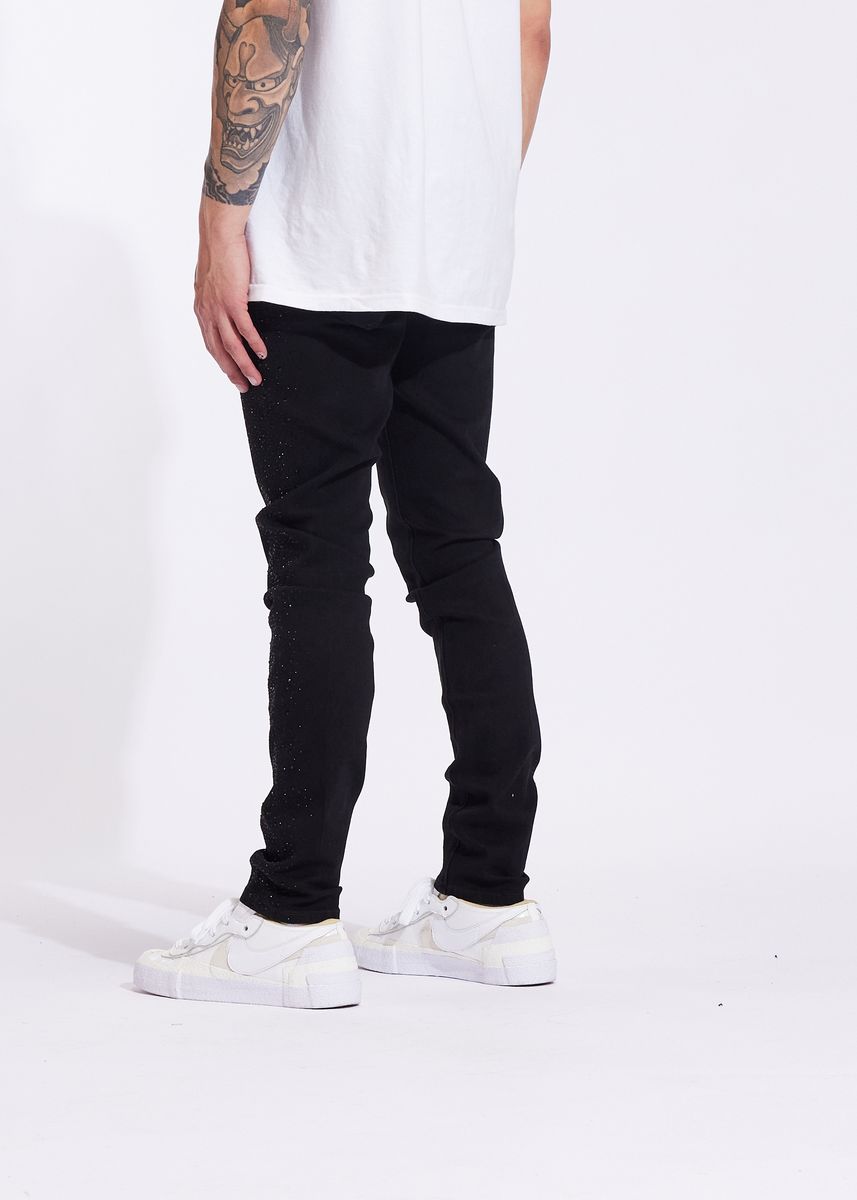Embellish Frost Denim (Black)