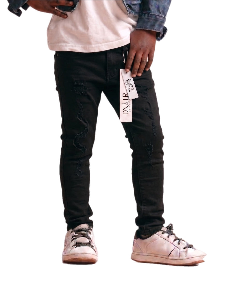 Dstrkt Kids Skinny Jeans – Black