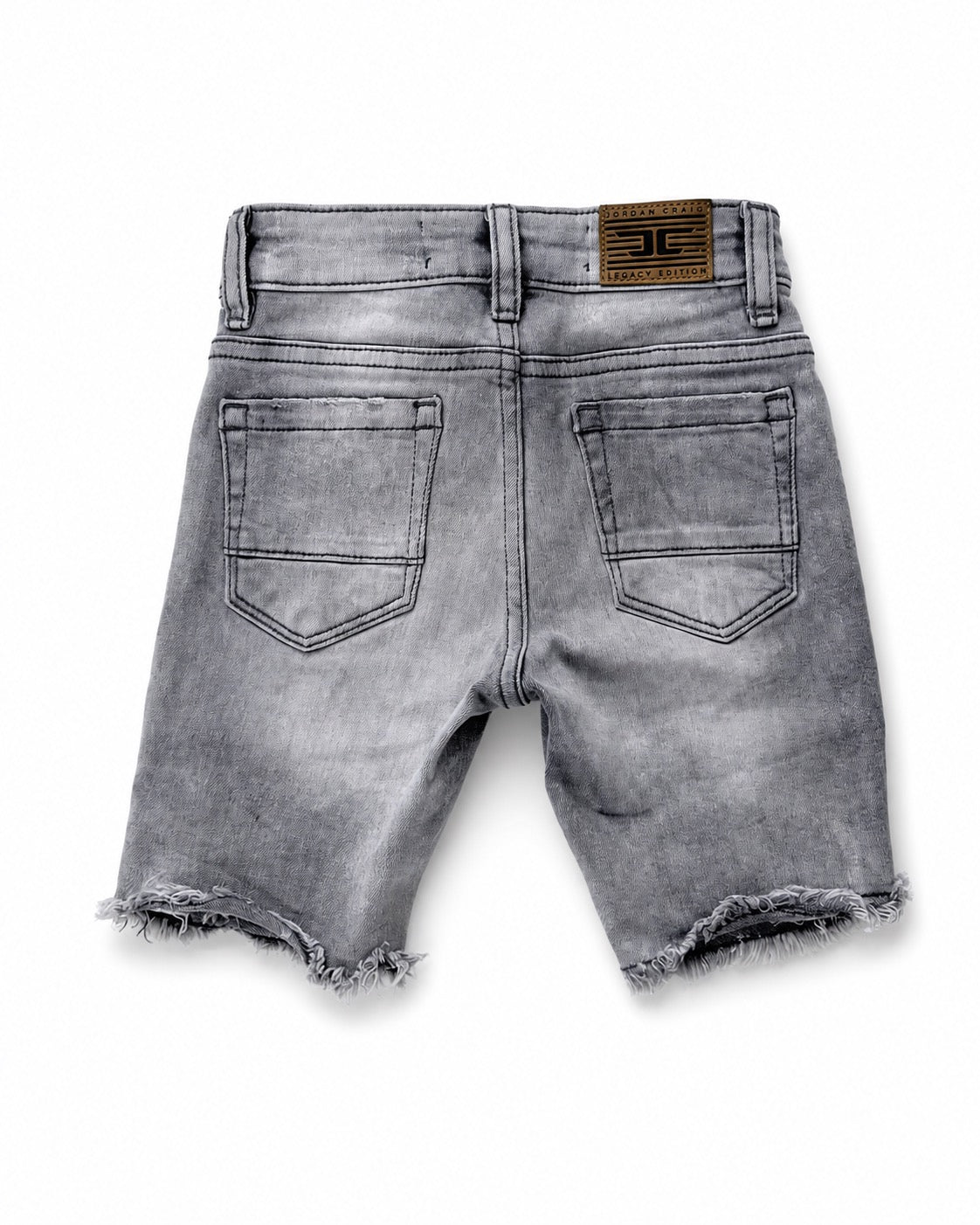 Jordan Craig Grey Jean Shorts Kids