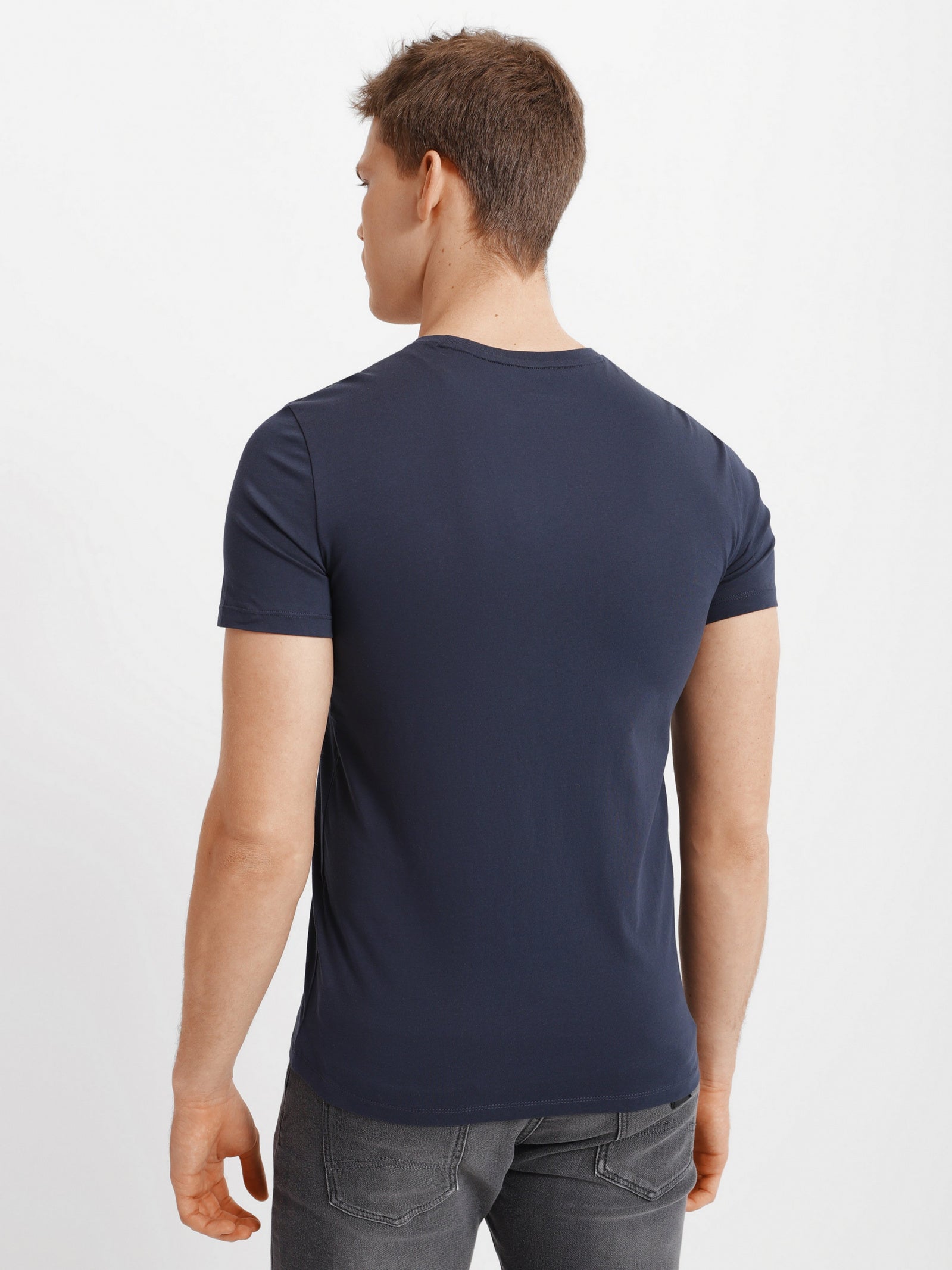 Armani Exchange Slim Navy Tshirt