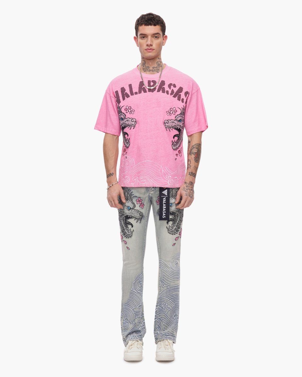 valabasas Tenka Stacked Jeans Light Blue Wash