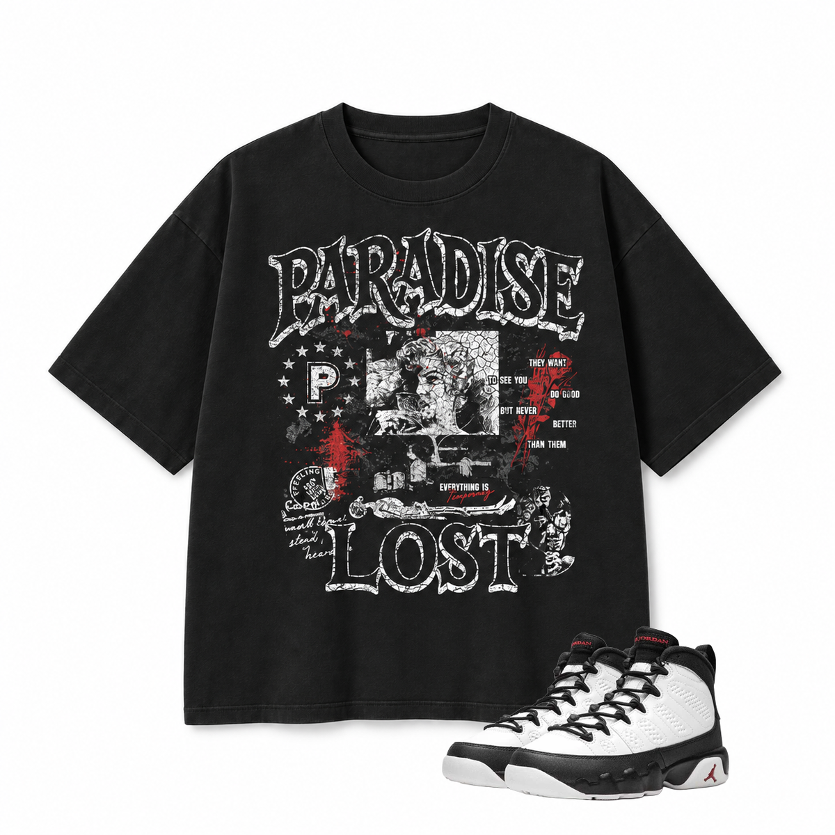Paradise "Lost Paradise" T-Shirt - Black