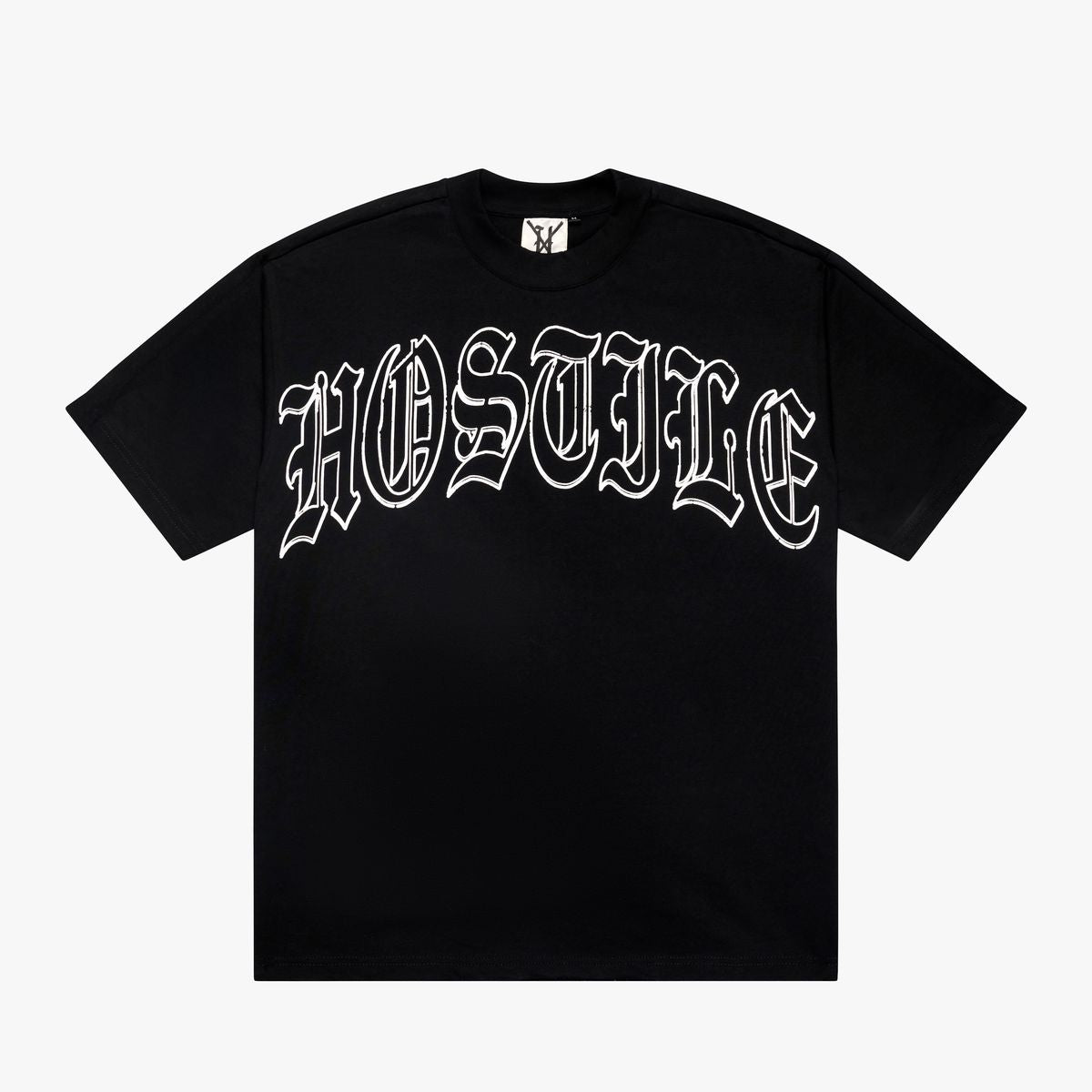 xhostile – knightfall black tee