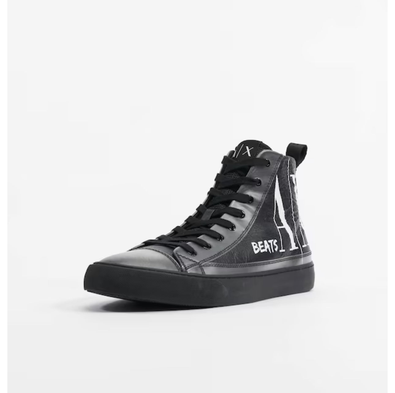 ARMANI Exchange BEATS BLACK SNEAKERS