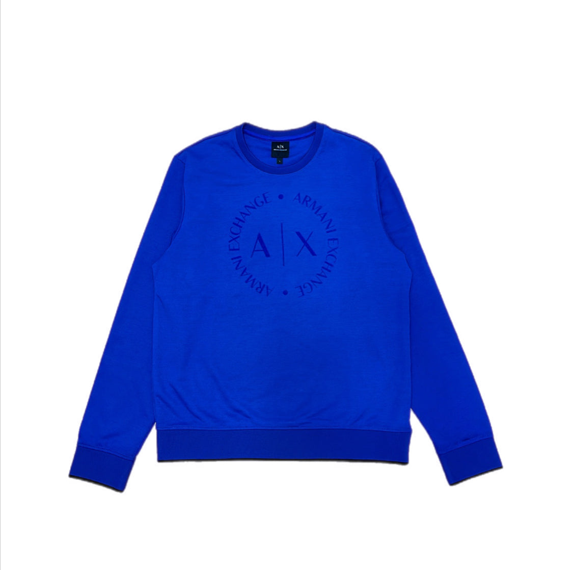 Armani exchange blue sweatshirt