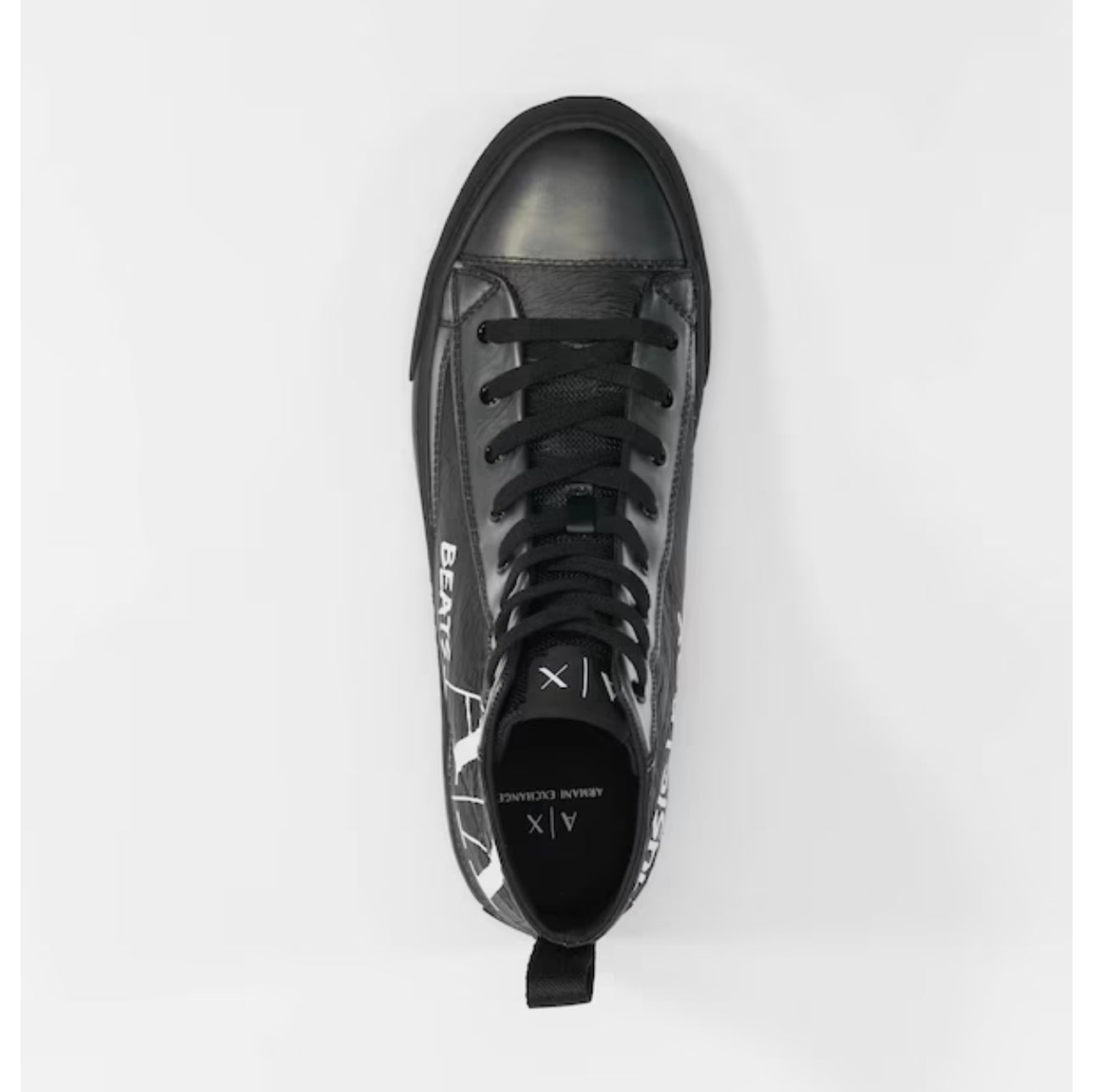 ARMANI Exchange BEATS BLACK SNEAKERS