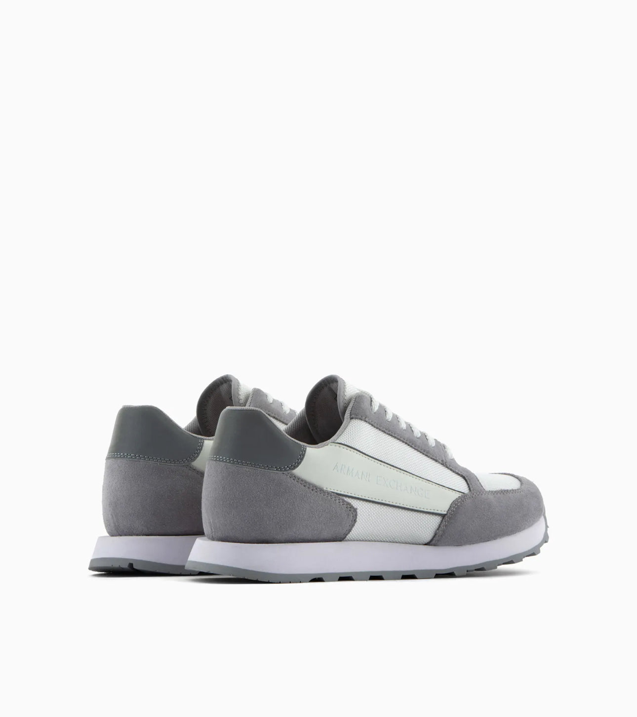 Armani exchange Logo lettering leather sneakers