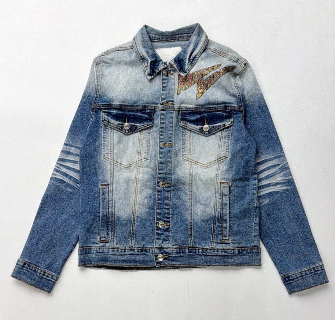 Mackeen Skull Denim Jacket
