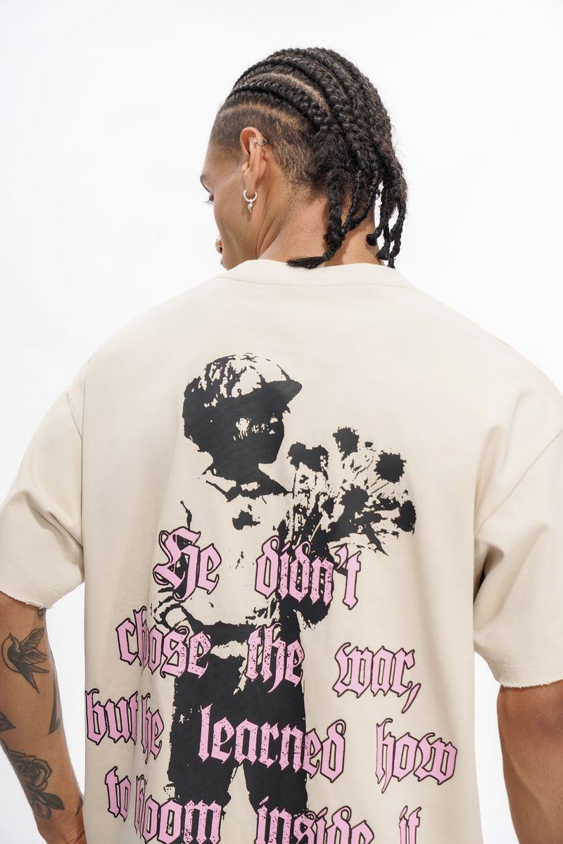 The Trnchs "THORNS & PURPOSE" Pale Apricot Tee