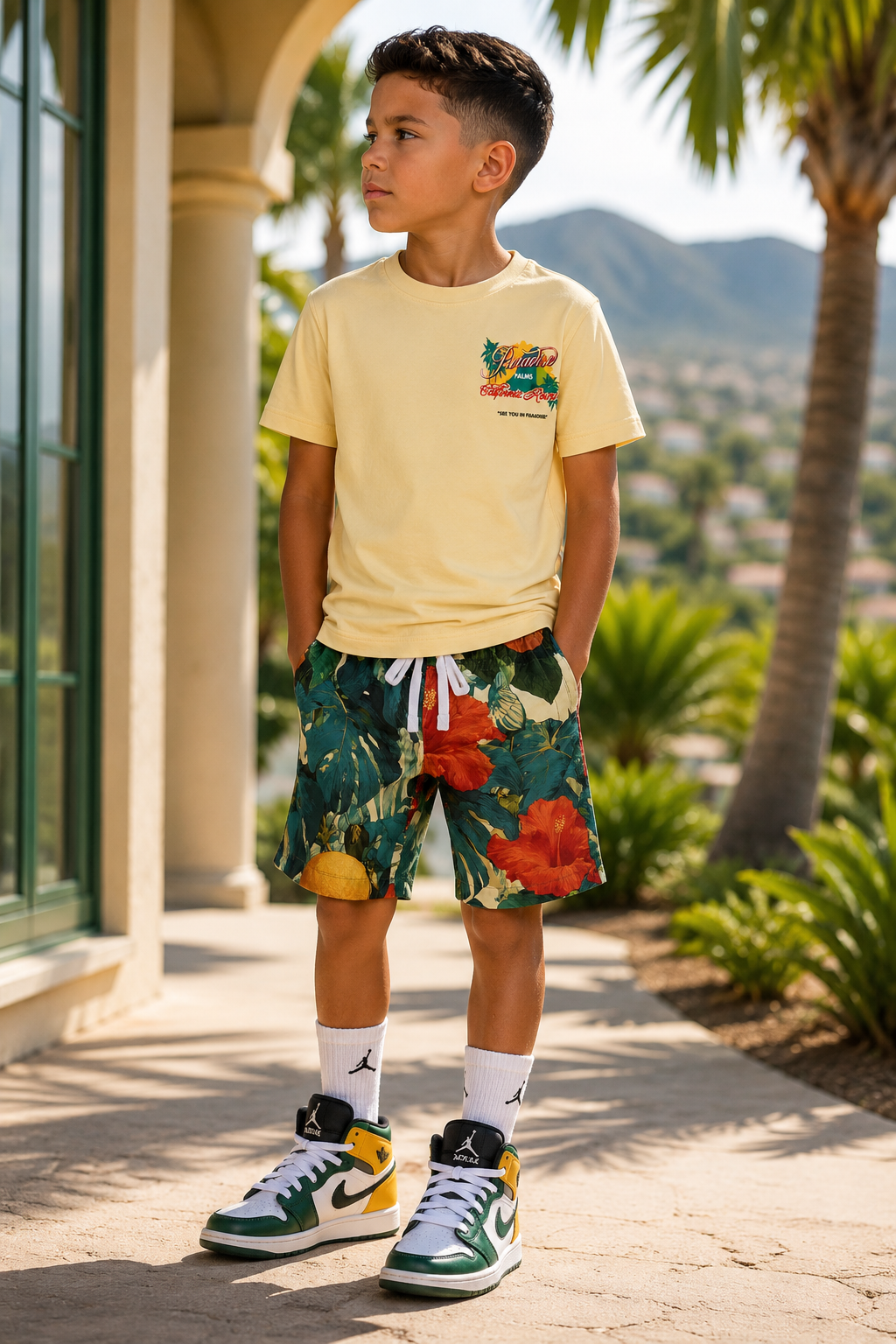 Jordan Craig See You In Paradise Palm Tees Kids