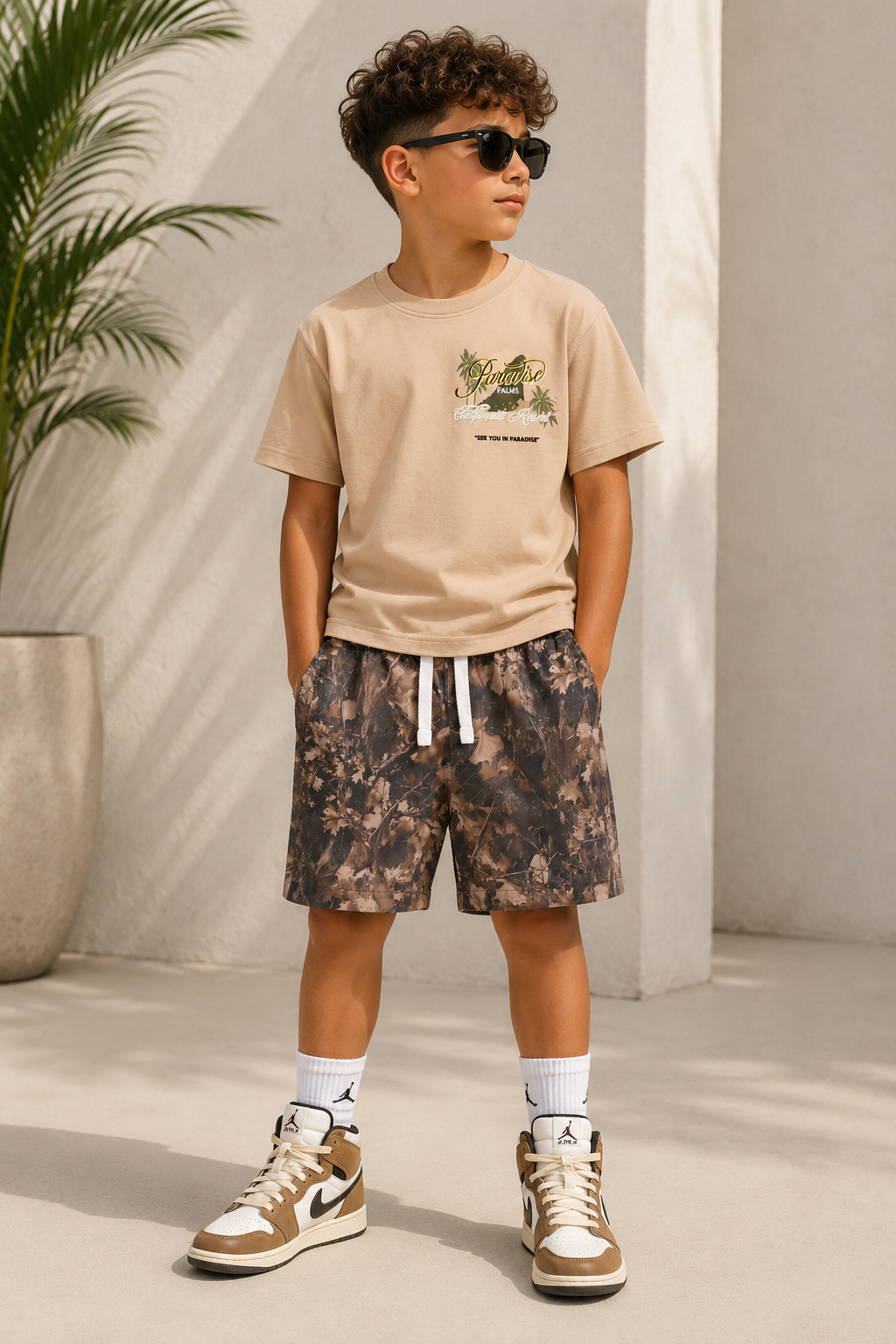 Jordan Craig See You In Paradise Palm Tees Kids