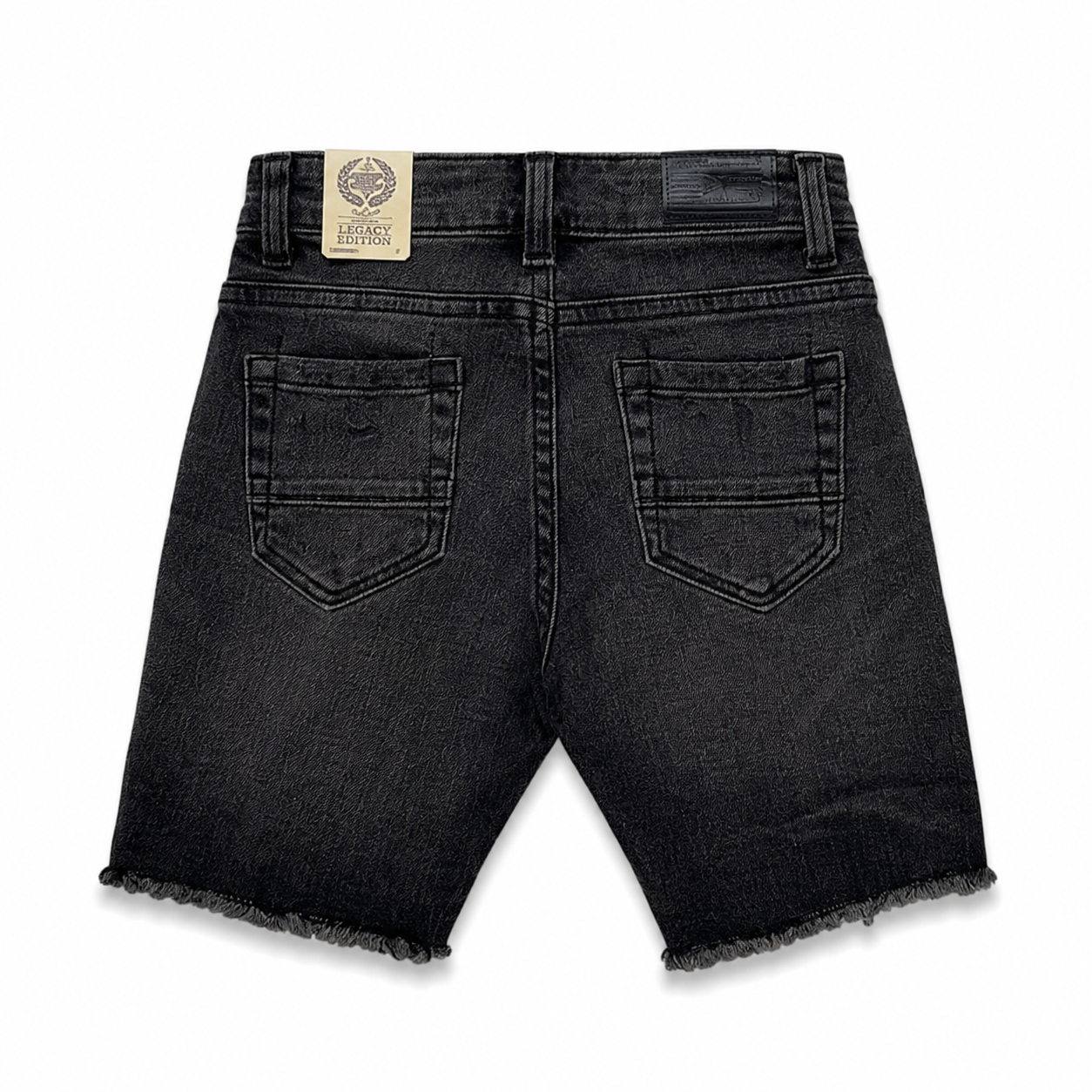 Jordan Craig Legacy Edition Boys Denim Shorts – Black Shadow | Style J31855K | Toddler & Kids