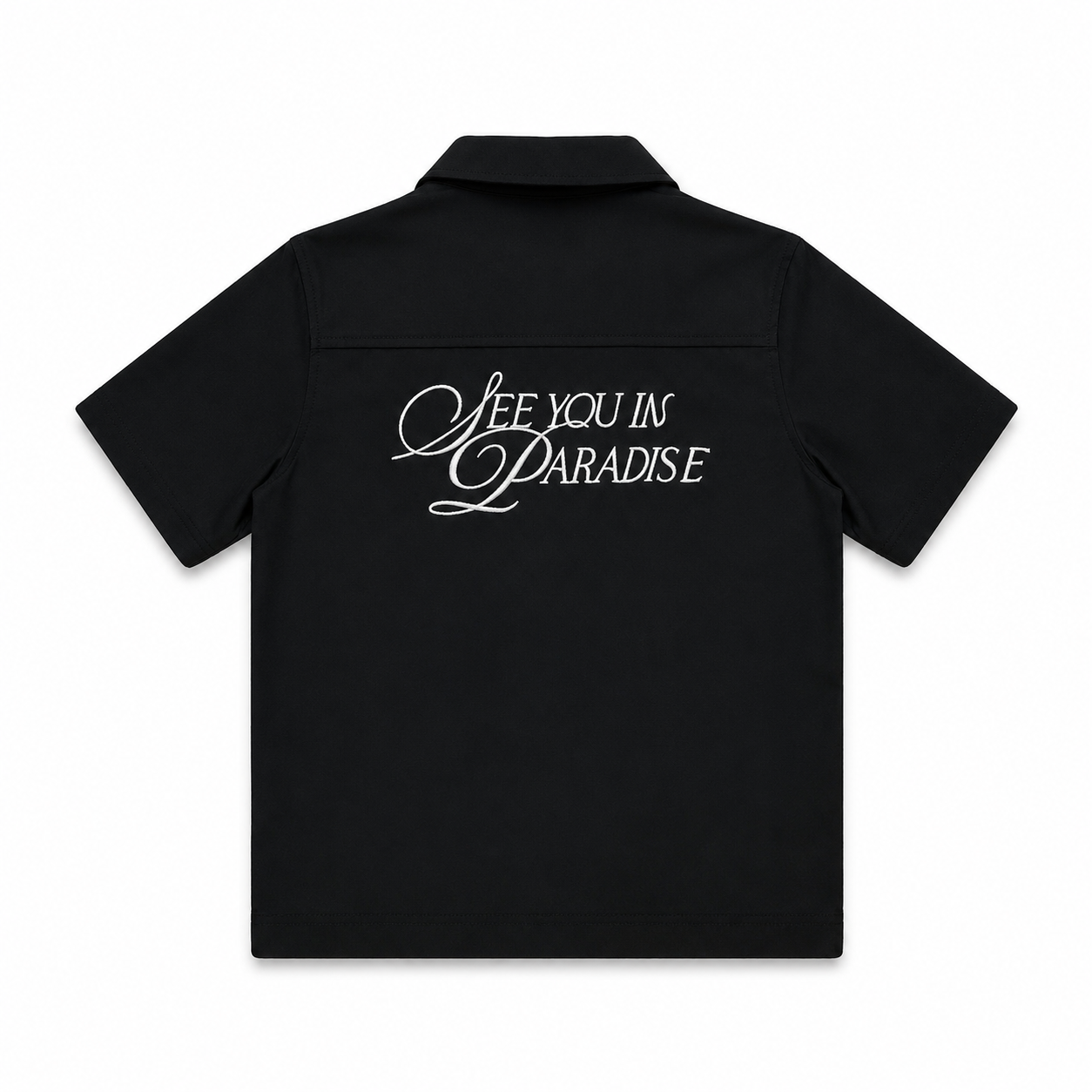 Jordan Craig Boys “See You In Paradise” Button Down Shirt – Black | Style 2061K | Size 6