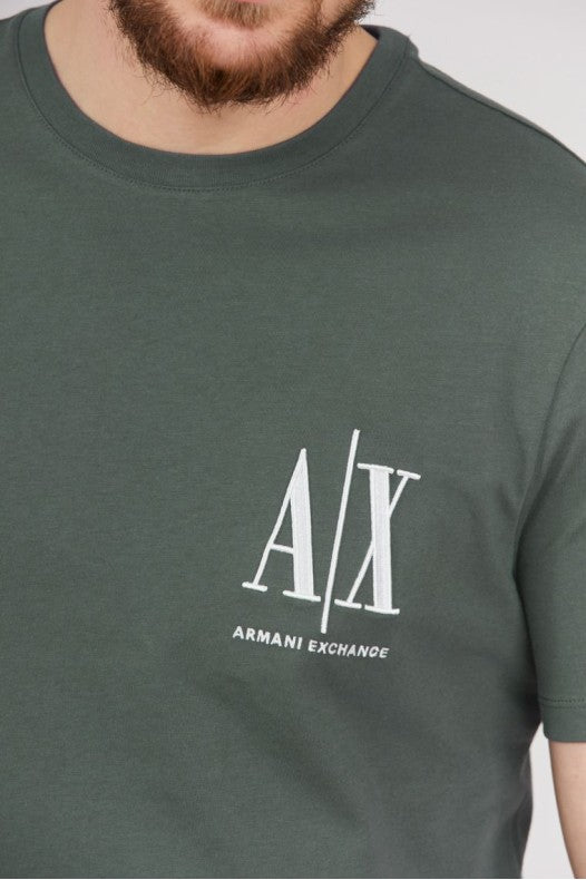 Armani Exchange Icon Logo AIX Olive T-shirts