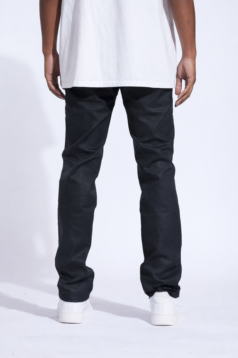 CRYSP Denim Pacific Soft Wax Straight Fit Jeans – Black Wax