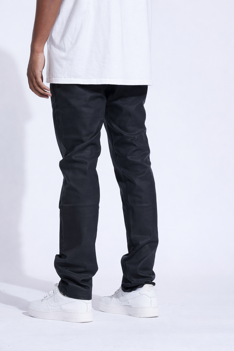 CRYSP Denim Pacific Soft Wax Straight Fit Jeans – Black Wax