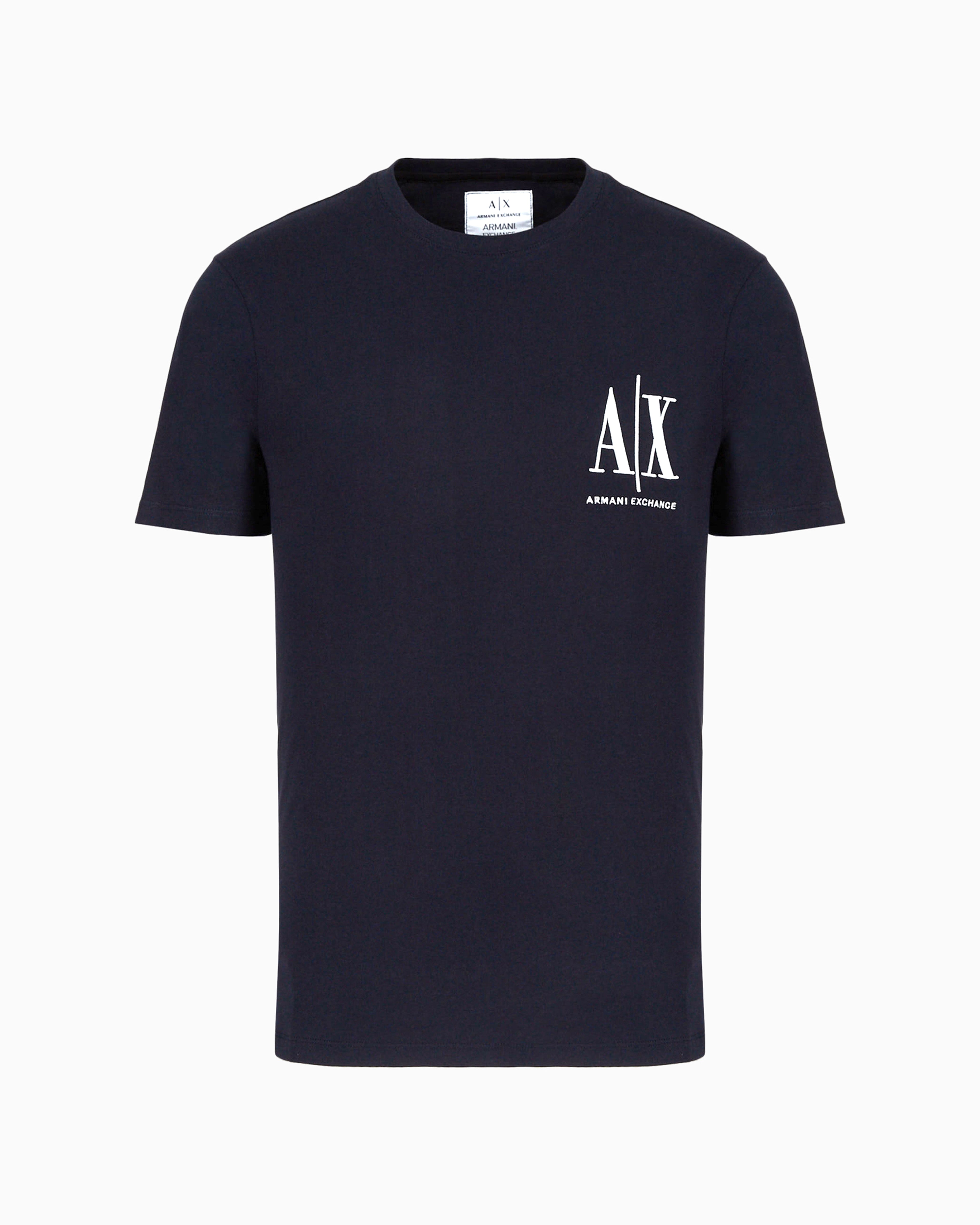 Armani Exchange Icon Logo AIX Navy T-Shirts