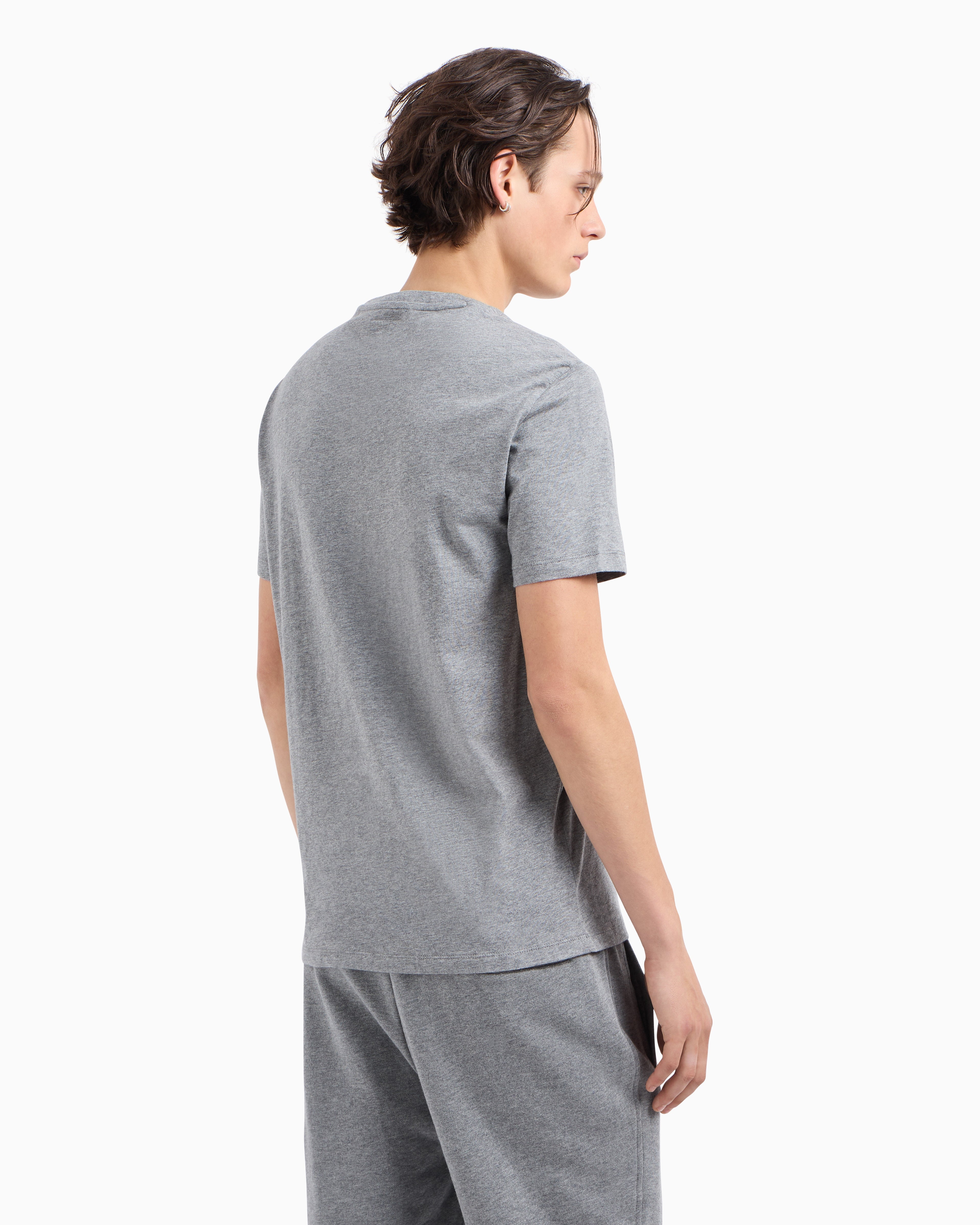 Armani Exchange Icon Logo AIX Grey T-Shirts