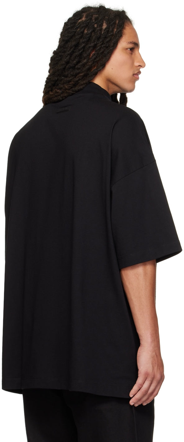 FEAR OF GOD ESSENTIALS Logo-Appliquéd Cotton-Jersey Mock-Neck T-Shirt
