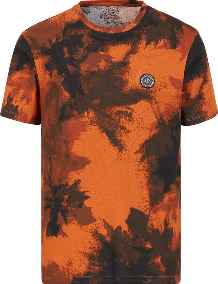 Armani Exchange Burnt Orange / Black T-Shirts