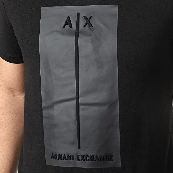 Armani Exchange Black T-Shirts