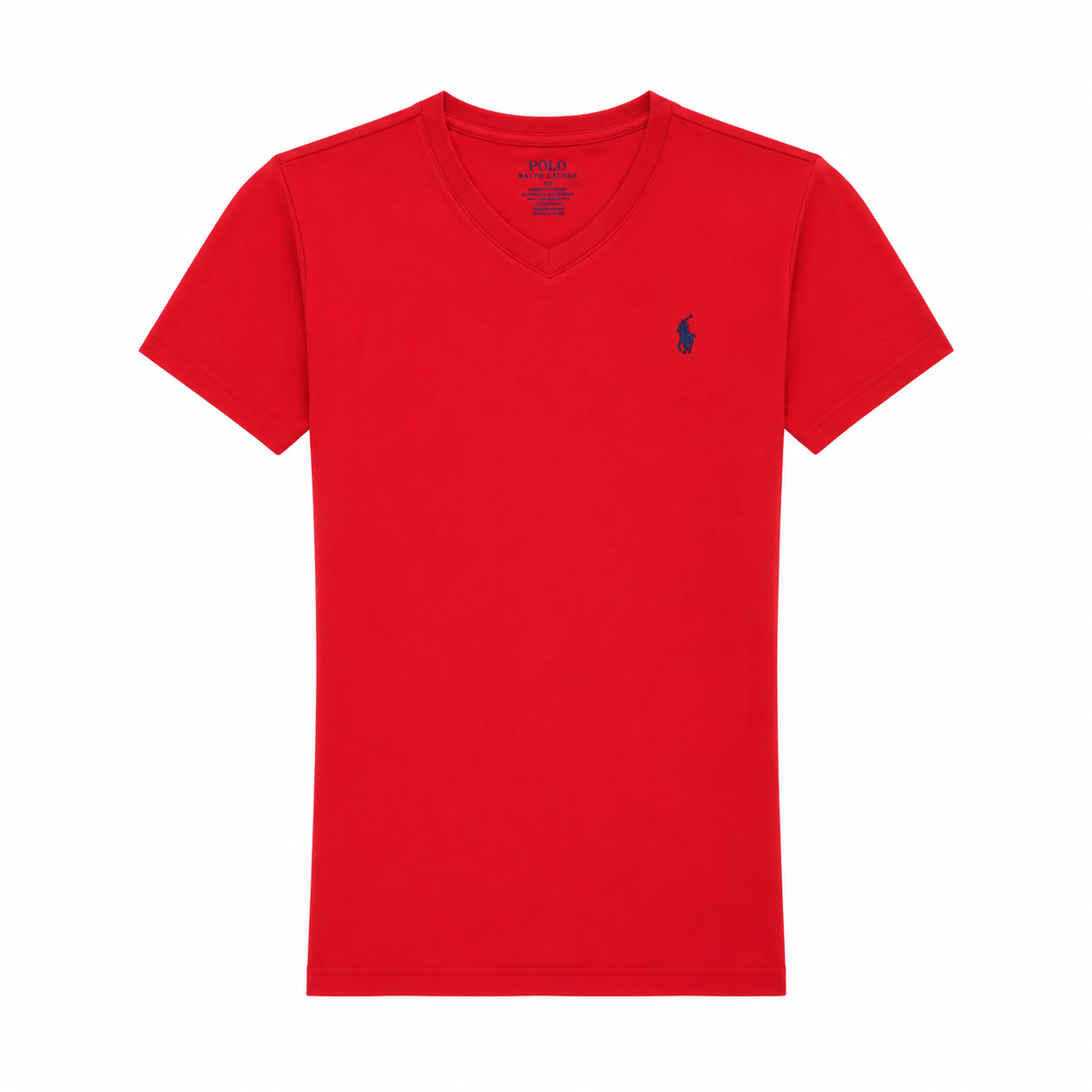 Polo Ralph Lauren Boys Classic Crewneck T-Shirt – Red | Short Sleeve Cotton Tee
