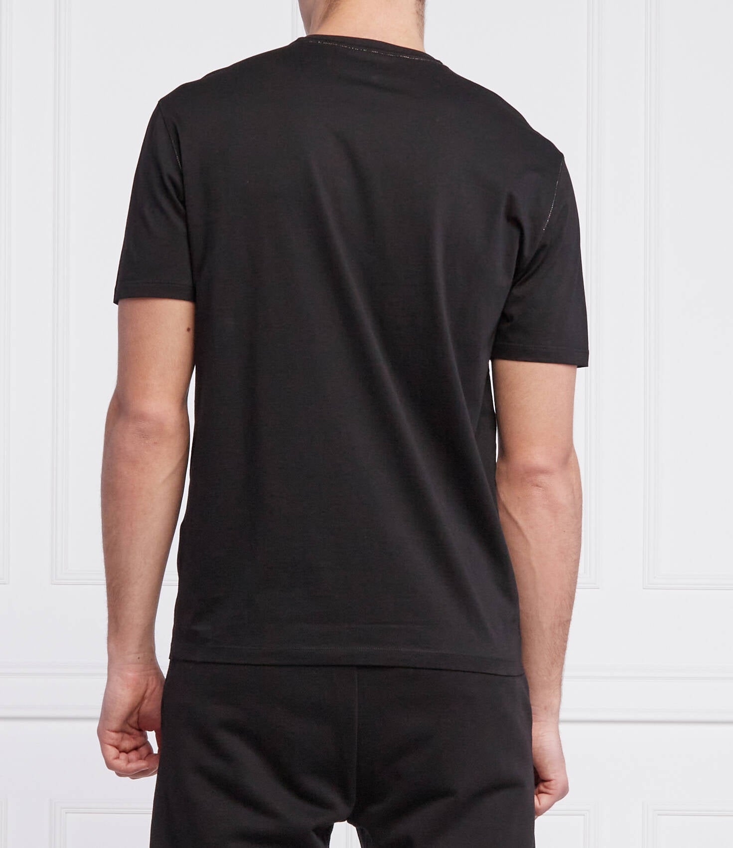 Armani Exchange Tiger Black T-Shirts
