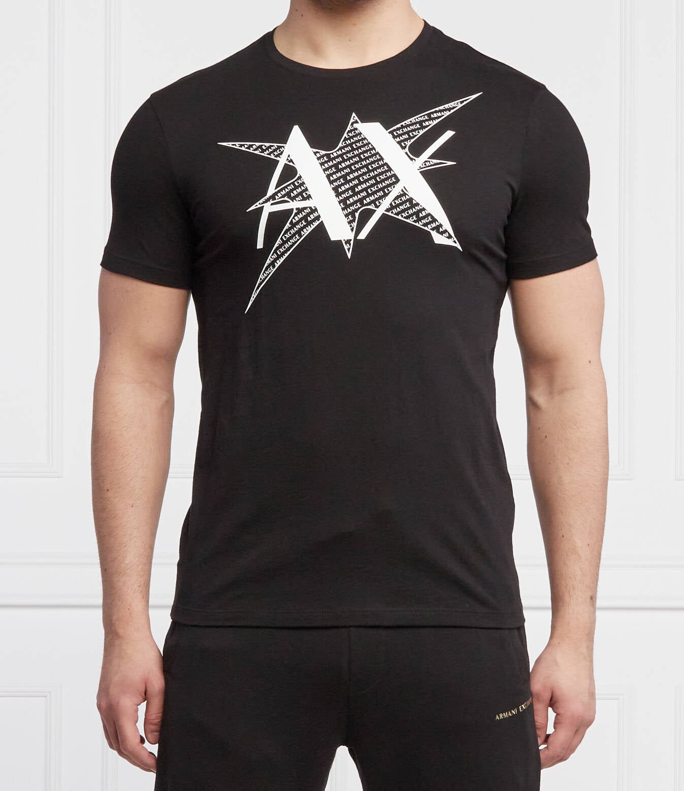 Armani exchange Black T-Shirts