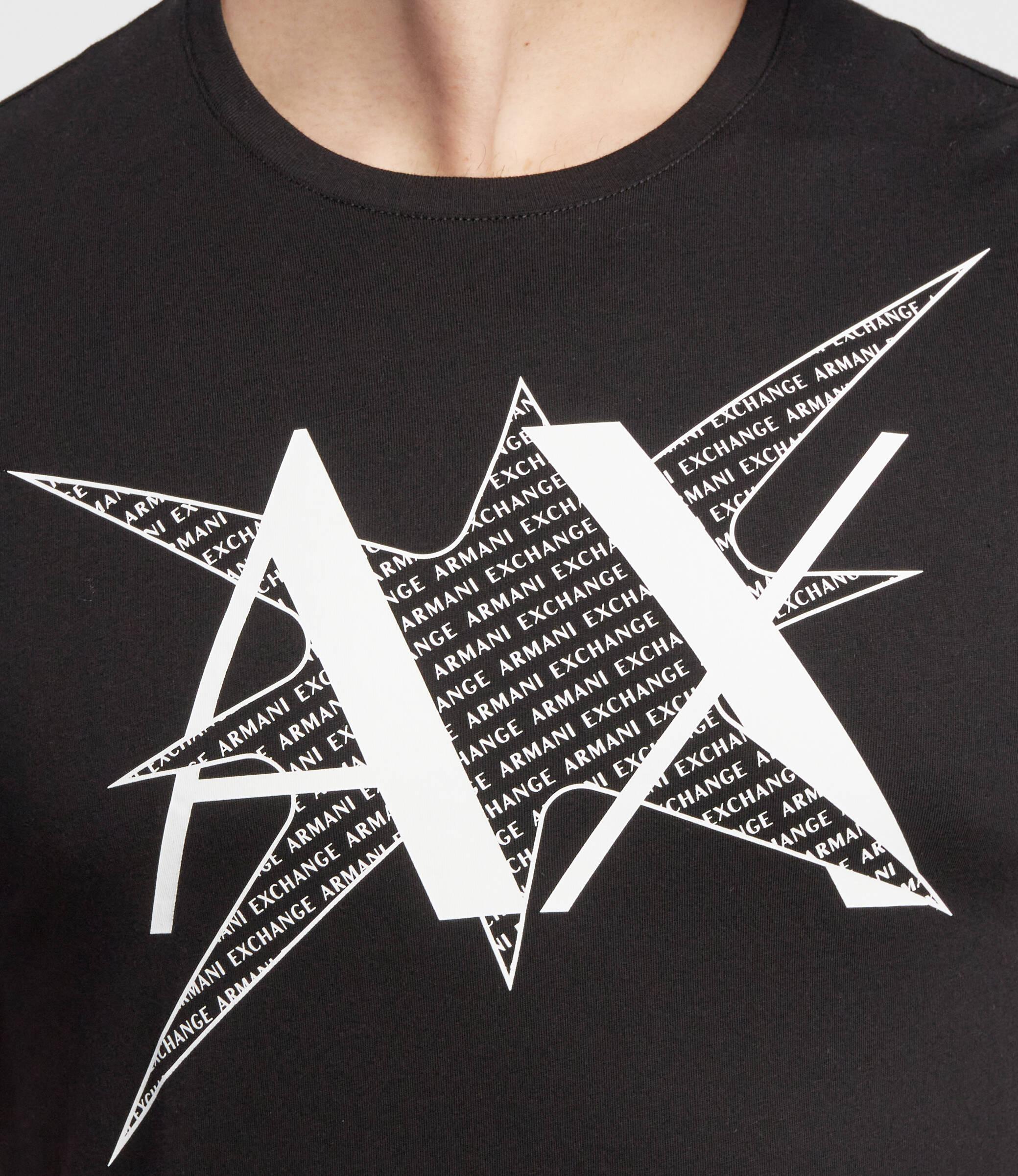 Armani exchange Black T-Shirts