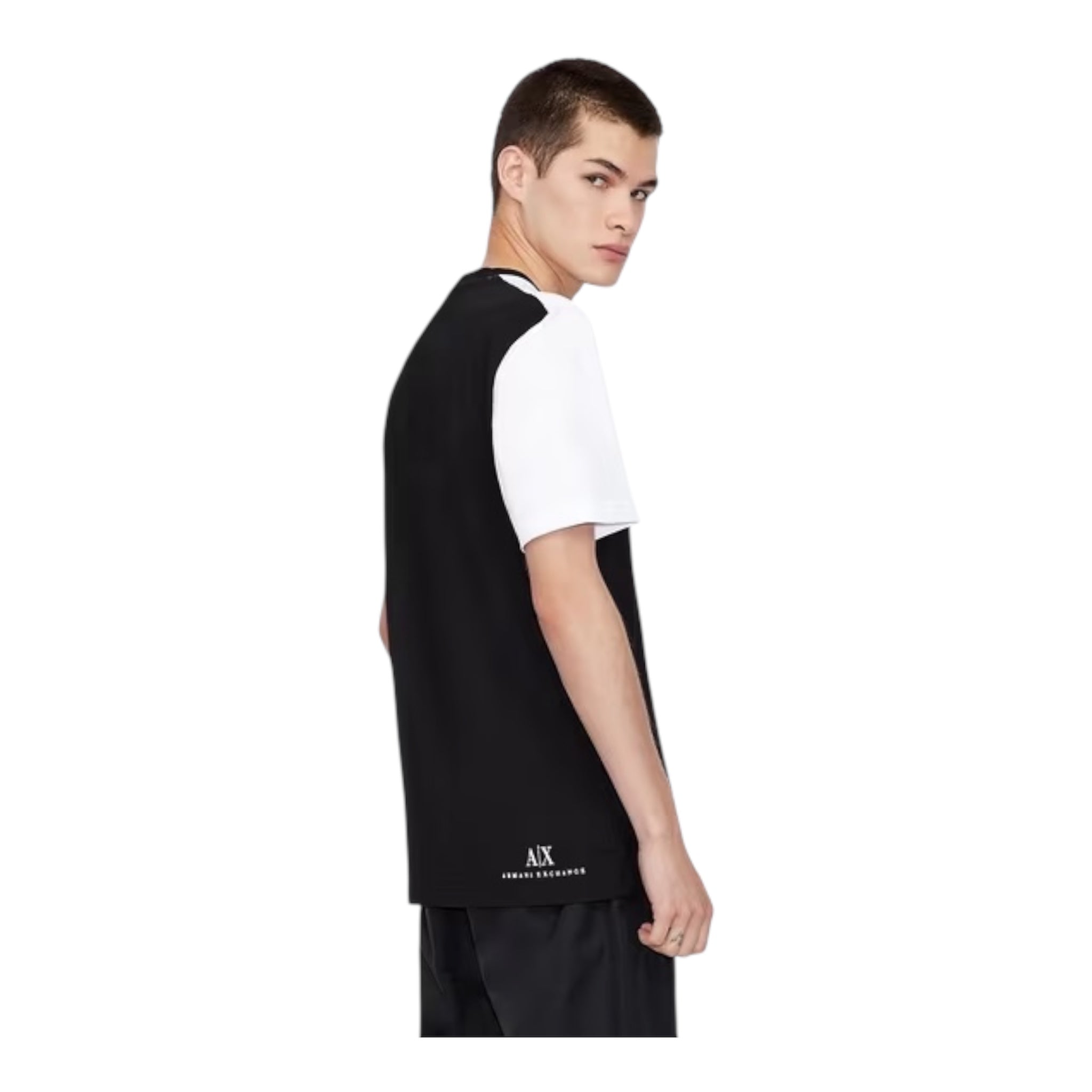 Armani Exchange Black White T-Shirts