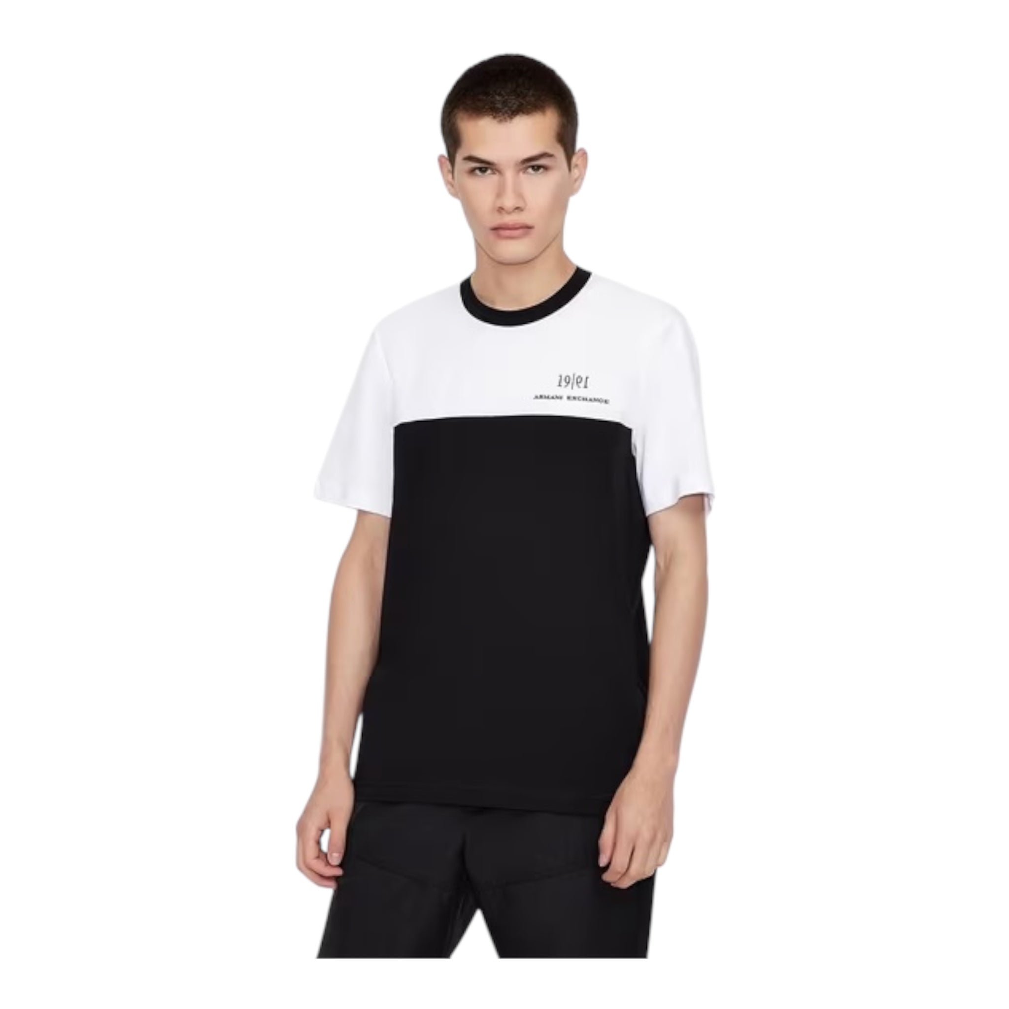 Armani Exchange Black White T-Shirts