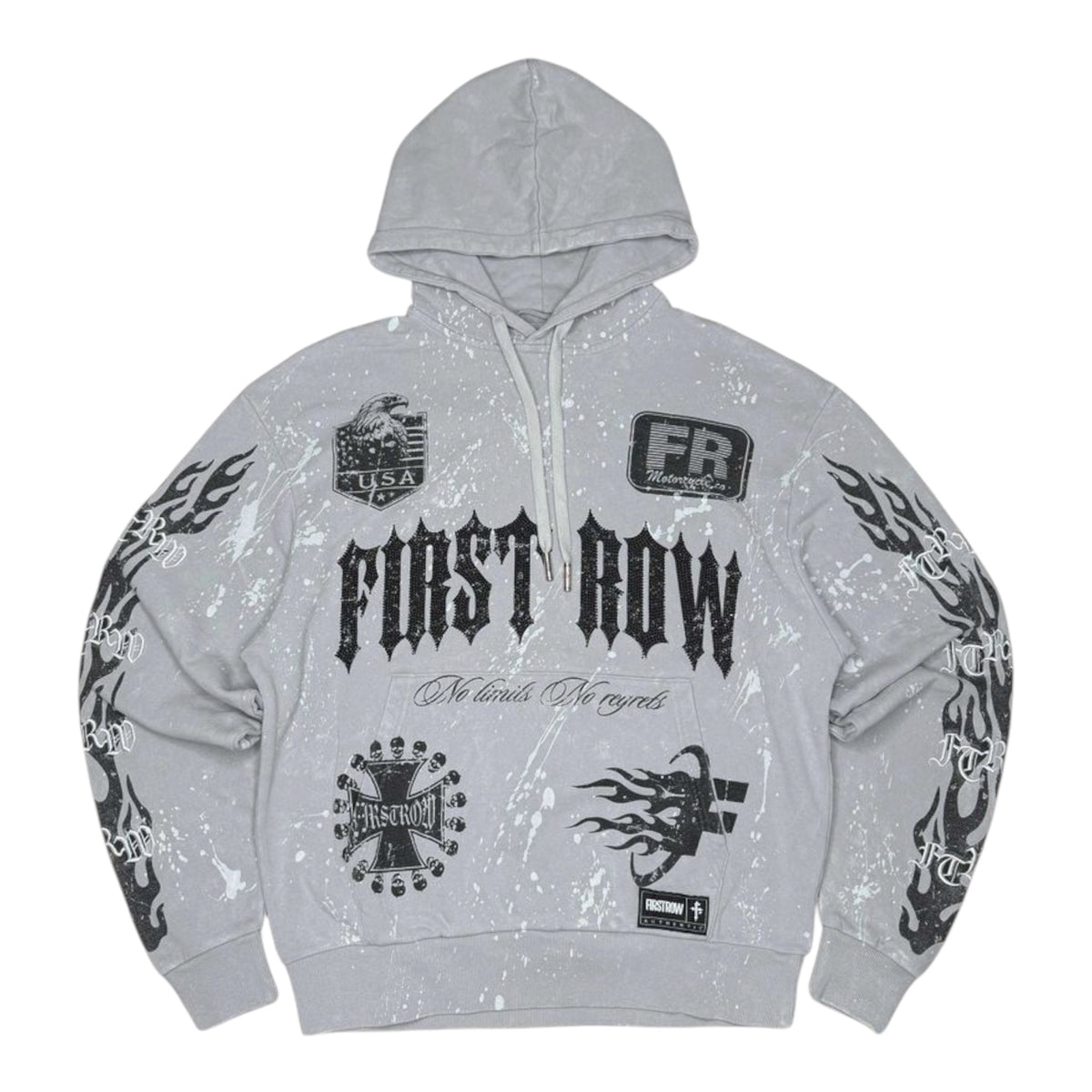FIRST ROW DENIM NO LIMITS NO REGRETS HOODIE & PANTS SETS