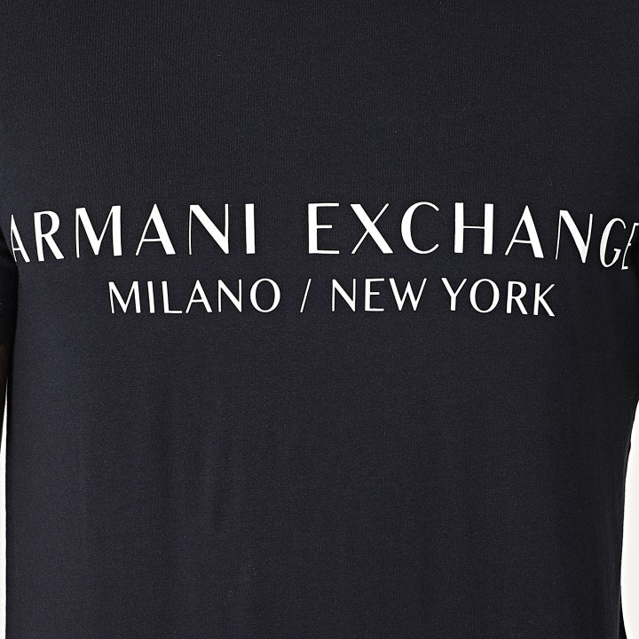 Armani Exchange Navy White T-Shirts