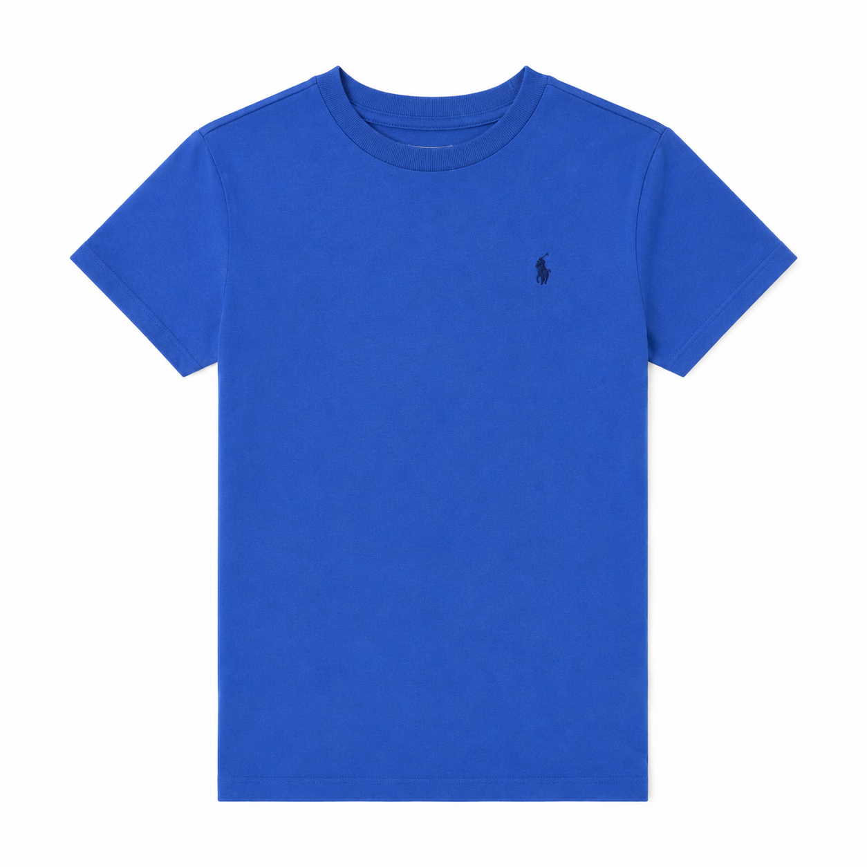Polo Ralph Lauren Boys Cotton Crew Neck T-Shirt – Royal Blue | Classic Pony Logo